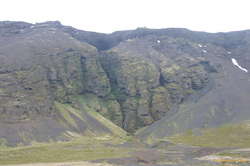 Interesting erosion at Rauðfeldargjá