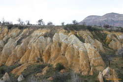 Coloured rocks near Ürgüp