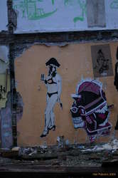 German stciker graffiti