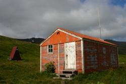 The emergency hut at Furufjörður