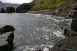 The Bolungarvík obstacle.  Tide's still a bit high