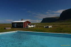 A pool with a view