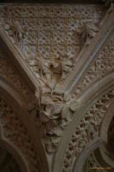 Decorations in the Gothic Church at Kylemore Abbey