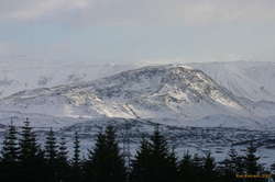 View from Vífellstaðirhlið
