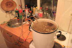 About as full as I've ever had the kettle