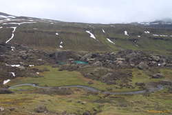 Back down over Stórurð