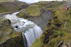 Waterfall on Syðri-Ófæra, allegedly 