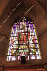 Stained Glass in the Scott Monument