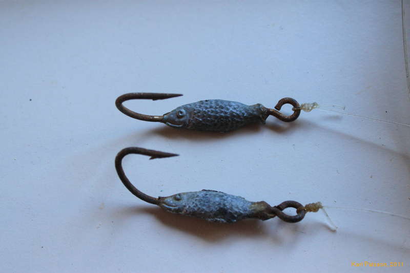 Weighted hooks, Granddad would have loved these