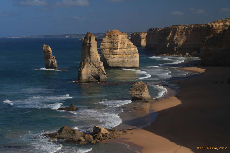 12 Apostles in the morning