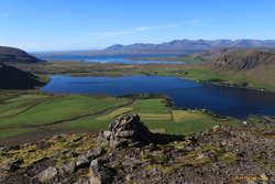Meðalfellsvatn from Sandsfjall