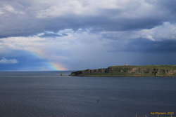 Rainbows near Drangsnes