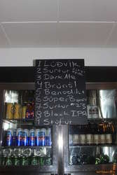 Beer menu