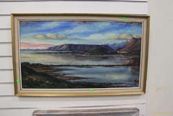 Painting by Hjörvar K