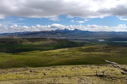 From Sniðhólar across Seljatungur to Búrfell and Hekla