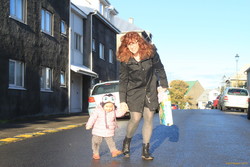 Walking to daycare