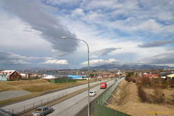 A front coming in over Reykjavik, my house is off to the right