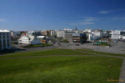 Beautiful spring day from Arnahóll