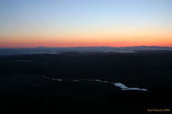 Right on midnight, Snæfellsnes from Helgafell
