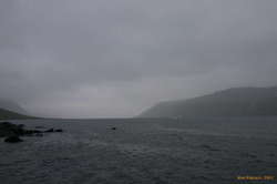 A boat doth come.
