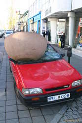 Giants don't like planters, or mazdas
