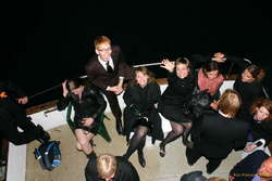 Party on the ferry
