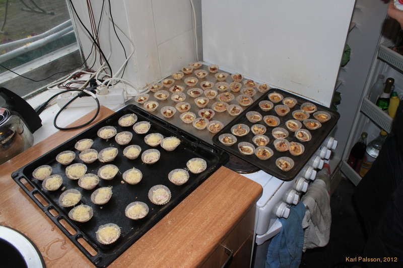 Ready for the oven