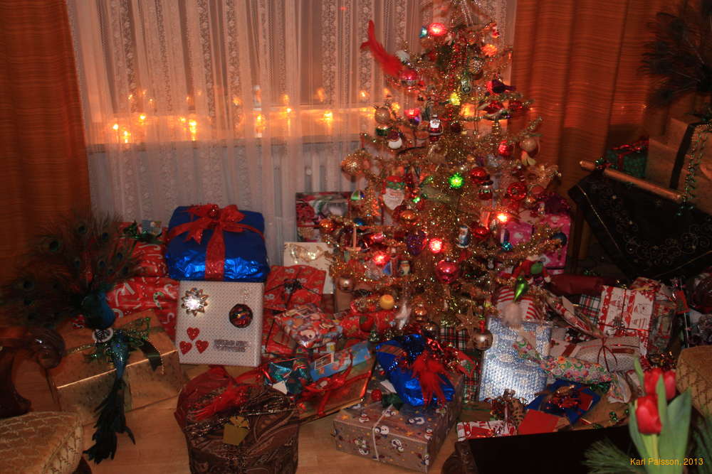 Overflowing tree