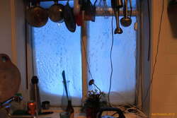 Snowy windows
