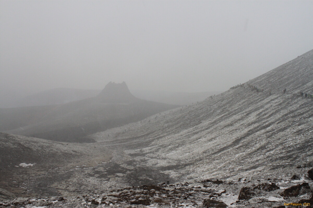 Snowing again